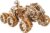 UGEARS Manned Mars Rover NASA, Mechanical 3D Puzzle Models to Build with Spring Drive DIY Crafts, 562-Parts