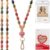UGELOKI Beaded Lanyard for Teachers Nurses with Waterproof ID Badge Holder