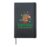 Ugly Christmas with Kiwi Bird from New Zealand Hardcover Journal, Black