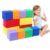 UHAPPYEE Toddler Foam Buliding Blocks – 12 Piece in 2 Shapes Fabric Covered Stacking Block Sets -Soft Play Set for Kids Idea for Building and Throwing Fun-Red