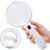 UHRLGHS Magnifying Glass,Handheld Extra Large LED Handheld Magnifying, Large Rectangular Handheld Reading Magnifying Glass,Jumbo Size Illuminated Reading for Books, Ne,