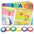 UIIOPJIOM ABC Tape Activity Book for Toddlers, Preschool Learning Alphabet Quiet Book, Montessori Educational Busy Book with Letter Sensory Airplane Travel Toy