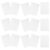 UKCOCO 100pcs White Foam Printing Plates A4 Sheets for DIY Printing