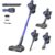 UKDMROX Cordless Vacuum Cleaner, 550W 50KPa 45Mins Vacuum Cleaners for Home, Self-Standing Stick Vacuum with Anti-Tangle Brush & LED Display for Hardwood Floors, Carpet, Pet Hair, Car