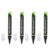 ULDIGI 4pcs Black Tombstone Paint Markers for Granite and Memorial Lettering, Weatherproof Sturdy Oil-based Paint Pens with Fine Tips, Prevents Smudging, for Garden and Monument Repair