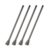 ULTECHNOVO 4pcs Stainless Steel Drinking Straws and Creative Stirrer Set for Chilled Drinks and Milk Shakes, Reusable Cocktail Straws for Parties and Summer Beverages