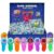 Ultimate Slime Kit–10 Pack Cloud Dough, Crunchy, Butter & Jelly Mini Slimes, Non-Sticky & Scented, Kawaii Mix-Ins & Blind-Bag Charm, Sensory Party Favors & ASMR Gifts for Girls & Boys Ages 5–12, MOOZ