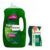 Ultra Strength Palmolive Liquid Dish Soap, Original Scent (102 Fl Oz Refill Bottle) | Tough Grease-Cutting Dishwashing Detergent Bundled with Heavy-Duty 3X Power Scrub Sponge