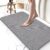 Ultra Thin Bathroom Rugs,Rubber Bath Mats for Bathroom,No Slip Bath Rugs,Quick Dry,Machine Washable,Low Pile,Absorbent,Shower Outside,Sink