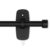 Umbra Cappa Adhesive Curtain Rod, No Drill, 16 to 28 Inches, Black