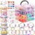Umikk 6500pcs Charms Bracelet Making Kit, Friendship Bracelet Kit for Girls