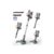 UML0 N8 Cordless Vacuum Cleaner,Lightweight Stick Vacuum with Powerful Suction,2200mAh Battery,40 Mins Runtime,Self-Standing, Rechargeable Vacuum Cleaners for Home Hardwood Floor Carpet Pet Hair
