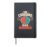 Un Cerebro Dos Idiomas Bilingual Spanish English Kids Hardcover Journal, Black