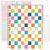 Undated Teacher Planner 8.5 x 11-12 Months & 52 Weeks | Colorful Checkerboard Cover | Monthly & Weekly Lesson Plan Book with Stickers, Storage Pocket & Snap-In Bookmark | Classroom Organizer