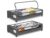 Under Bed Storage 2 Pack, 30.7×16.9×6.7 in, Wheels, Clear Lid, 65 lbs