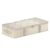 Under Bed Storage Bag, Clear PVC Mesh Zipper Organizer for Clothes Bedding