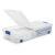 Underbed Storage Bin 66-Quart, Clear, Wheels, Lid Organizer for Bed, Closet