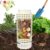 Underground Worm Farm, Garden Mini vermicomposting bin for use in Outdoor Gardening from Kitchen Food Waste, with Holes and lid, White (10.2×4.3×4.3IN)