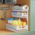 Under Sink Organizer, 1-Pack 3-Tier Pull Out Cabinet Organizers and Storage