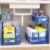 Under Sink Organizer, 2-Tier Pull-Out Cabinet Storage Shelf, Dark Blue