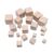 Unfinished Wood Unfinished Blank Mini DIY Wooden Square Wood Solid Cubes