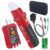UNI-T AC Circuit Breaker Tracer Finder Tool Kit GFCI Outlet Tester | UT25A Electrical Integrated Tester 90-120V Adjustable Sensitivity Beep Indicattion Alligator Banana Clip Adaptor