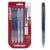 uniball Chroma Mechanical Pencil Starter Kit, 0.7mm, HB #2, Assorted Barrels, 4 Pack