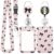 Uniclife Vertical Sliding Badge Holder, Black Bow
