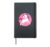 Unicorn unicorn pink horse for kids Unicorn Hardcover Journal, Black
