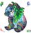 UNIDRAGON Wooden Puzzle for Adults – Serious Panda Jigsaw Puzzle – 215 pcs