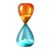 Unique Sand Clock Timer for Cooking Classroom Game Fashion Design 3 Options Two-Color Combination Hourglasses Timer