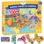 United States Puzzle for Kids Ages 4-8 – 87 Large USA State-Shaped Pieces, 27″x20″ Map – Learn All 50 US States, Capitals & Landmarks – USA Jigsaw Educational Toy – Gift for Boys & Girls Ages 4+