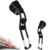 Universal Hands-Free Crutch for Adults, Single-Leg Walking Aid for Sprained Ankle, Secure Wrap-Around Thigh Support, Fits Thigh 49-65cm, 100kg Capacity, Easy to Assemble