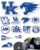 University Kentucky Stickers Decals Wildcats UK Merch Gifts Car 14 Pc