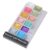 Unomor 1 Box Pearlescent Solid Pigment Powder for Painting and Manicure Glitter Color Painting Pigment with Glue and Powder Great for Nail Art and Different
