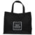 Unomor Foldable Grocery Tote Bag Large Capacity Oxford Cloth Black
