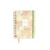 UO Bloom Week to View School Diary Starts in September 2025 and Ends August 2026 Hard Cover Includes 127 Stickers Elastic Band and Index Tape Flowers