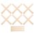 Uonlytech 15pcs Khaki Wooden Paint Stirrer Sticks for DIY and Home Improvement, 9 Inch Flat Wood Mixing Sticks with Smooth, Splinterless Texture to Reduce Hand Fatigue and High Resistance