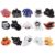 Uonlytech 1 Box Halloween Thumb Tacks for Bulletin Board and Cork Board, Reusable Resin Push Pins for Fixing Items, Lightweight and Multi-Function Office Thumb Tacks for to-do Lists