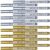 Uonlytech 20pcs Fine Point Metallic Pens with Silver for Writing and Card Making, Permanent Markers Plastic Body, Versatile for Multiple Surfaces for Signing Books