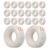 Uonlytech 24 Rolls Tape Refills for Dispenser Adhesive Tape with High Adhesion and Easy to Tear by Hand BOPP Material Convenience for Home and School Projects