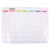 Uonlytech Board and Erase Magnetic Removable Dry with Self-Adhesive Whiteboard White, Belt Sticker Memo Note Pet Refrigerator Computer Kitchen Wall for Home and Office