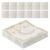 Uonlytech Moon Printed Elegant White 100pcs Disposable Paper Napkins Paper Serviettes with Good Absorption and Optimal Grip for Party and Christmas Event for Gatherings and Convenient