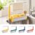 Updated Telescopic Sink Storage Rack, New Adjustable Telescopic Sink Rack (Yellow)