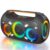 Upgrade 350W Max Loud Portable Party Speaker with Built-in Lights,OTG,APP,Dual Pairing,XBass,48000mAh, Dynamic Light Show that syncs to the beat, Ideal for Beach, Pool, Boat and Outdoor Par