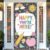 Upgraded Magnetic Boho Flip Calendar Board Set with Holder & Composition Notebook Door Cover 3 x 6 FT