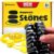 Upgraded Multi-Level Magnetic Chess Set with Large (Full-Size) Stones & String – Complete Kit with 20 Extra Large Stones (1.45 inches by 1.35 inches), Adjustable Rope, 2 Dice & Travel Pouch | 1 Pack