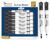 Upgrade Office Supply Dry Erase Markers, Black, Low Odor Ink, Chisel Tip, 12 Count
