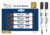 Upgrade Office Supply Dry Erase Markers, Black Low Odor Ink, Chisel Tip, 4 Count