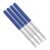 UPKOCH 4pcs Portable Teacher Pointer Stick for Classroom Use, Telescopic and Retractable Design Stainless Steel and Silicone Materials, Adjustable Length from 8.3″ to 39.4″,